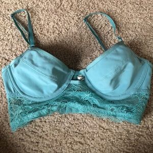 Teal bralette size 32B